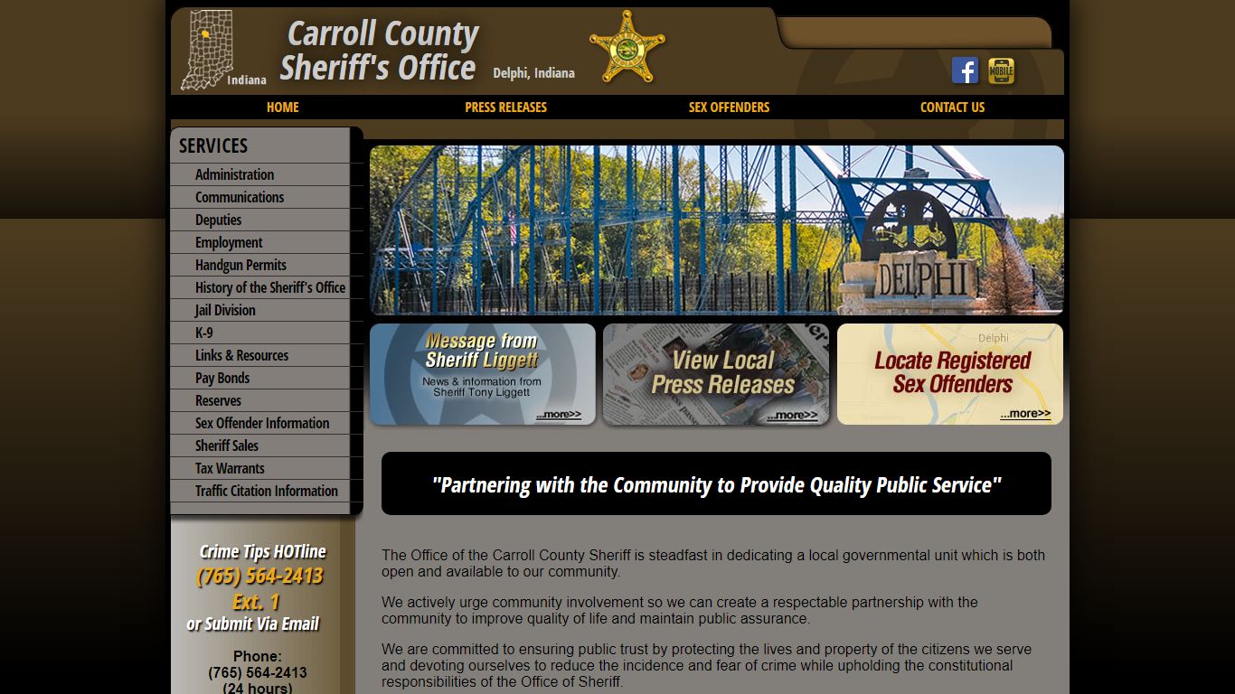 Carroll County Sheriff's Office | Delphi, IN